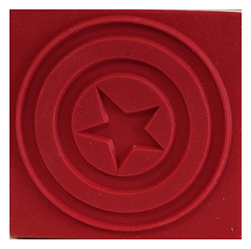 【中古】【未使用・未開封品】ゴム製スタンプMarvel Comics Retro Captain America Shieldラバースタンプ｜AJIMURA-SHOP
