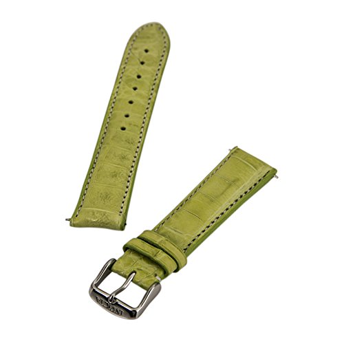 【中古】【未使用・未開封品】Invicta Lime Green 20 mm Wide Genuine Crocodile Leather Strap｜AJIMURA-SHOP