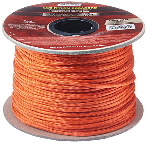 【中古】【未使用・未開封品】ウェリントンCordage npc5503240tパラコード、オレンジ、5?/ 32?" x 400?'|AJIMURA-SHOP