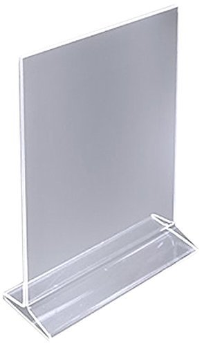 【中古】【未使用・未開封品】Dazzling表示テーブルカード表示/プラスチックUprightメニューAdフレーム/アクリルサインホルダー、81?/ 2?by 11インチ、10枚パック 37,941円