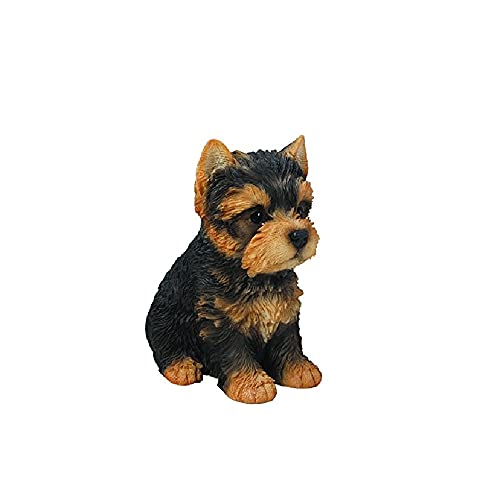 【中古】【未使用・未開封品】Hi-Line Gift Ltd 座っているヨークシャーテリア 子犬 65インチ