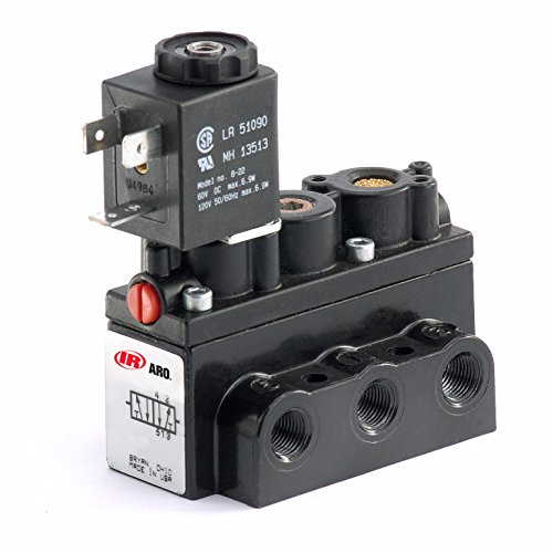 【中古】【未使用・未開封品】ARO A212SS-120-A 4-Way 2-Position Solenoid Valve, 120V 1/4 NPT by Ingersoll Rand - ARO｜AJIMURA-SHOP