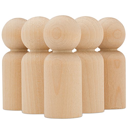 【中古】【未使用・未開封品】Woodpeckersﾃつｮ Wood Doll Bodies - Dad 2-3/8 inch. by Woodpeckers