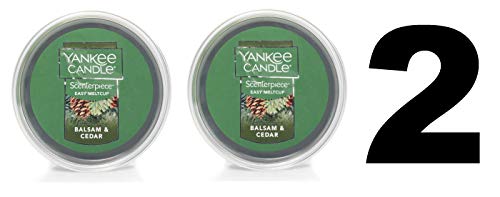 【中古】【未使用・未開封品】Yankee Candle バルサムとシダーのメルトカップ - Scenterpiece ワックスウォーマーシステム 詰め替え - バルサムとシダーイージーメルトカップ2
