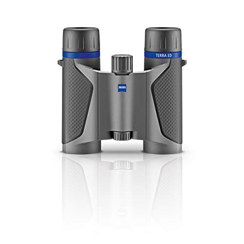 【中古】【未当て嵌める・未開封品】Zeiss 8×25?Terra ED パウダーコンパクト隠し 薄墨色・黒いこと 小型望遠鏡