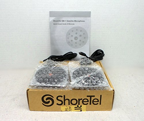 【中古】【未当て嵌める・未開封品】Shoretel サテル 外後ばらいマイクロホン SM-1 (10401)