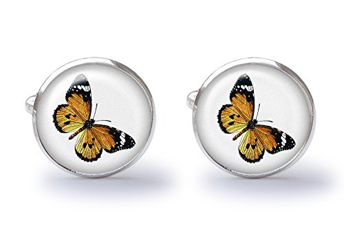 【中古】【未使用・未開封品】Monarch Butterfly Cufflinks｜AJIMURA-SHOP