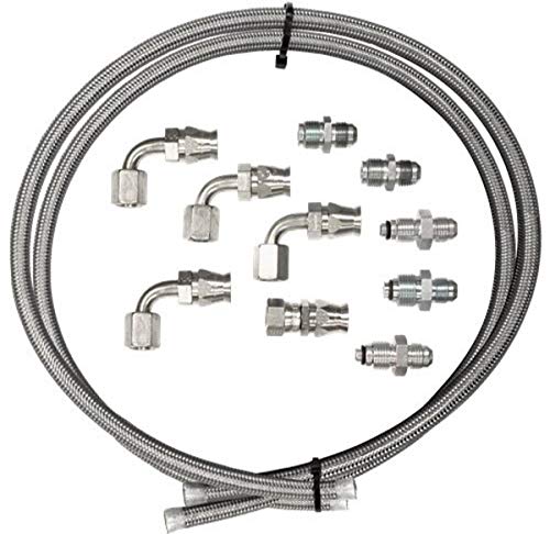 【中古】【未使用・未開封品】Billet Specialties 77905 Power Steering Hose Kit