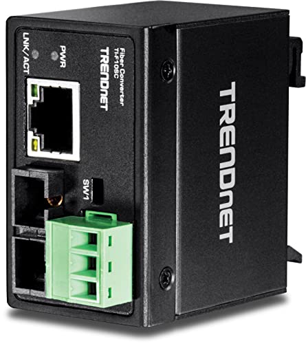 【中古】【未使用・未開封品】TRENDnet強化工業用100Base-FXマルチモードSCファイバコンバータ（TI-F10SC）