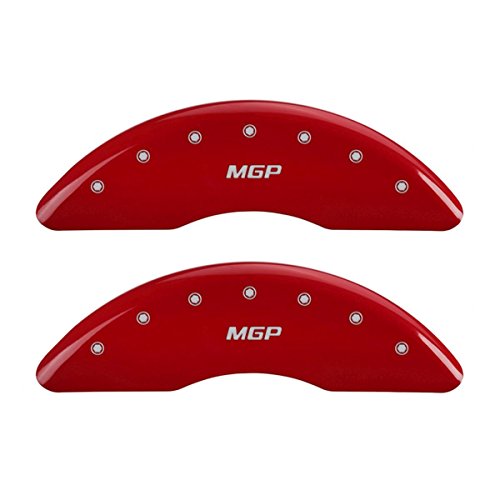 【中古】【未使用・未開封品】MGPキャリパーカバー15211smgprd MGPレッドキャリパーカバー???Engravedフロント\u0026リア、4のセット