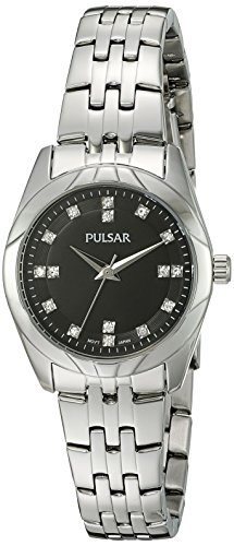 【中古】【未使用・未開封品】Wmns Dress Sport Collection Silver Tone with Swarovski Crystal Accents