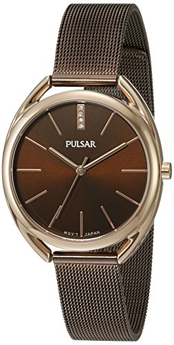 【中古】【未当て嵌める・未開封品】Womens Jewelry Collection Rose Gold with Brown Bracelet