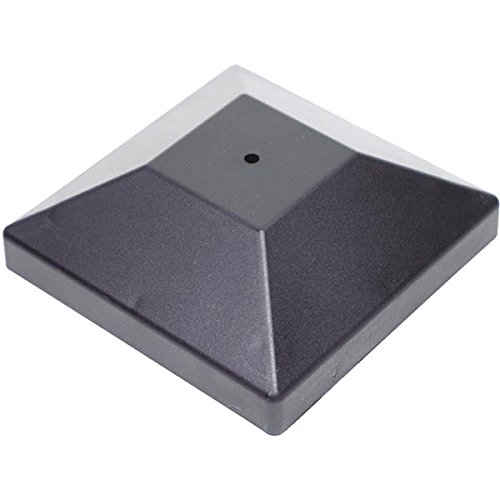 【中古】【未使用・未開封品】シンプソン4?x 4インチStrongタイdppc4bkフェンスポストカバー、ブラックプラスチック 25 DPCC4BK