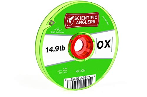 【中古】【未使用・未開封品】(6X - 30 m, Clear) - Scientific Anglers Nylon Interlocking Tippet Spool with Cutter|AJIMURA-SHOP