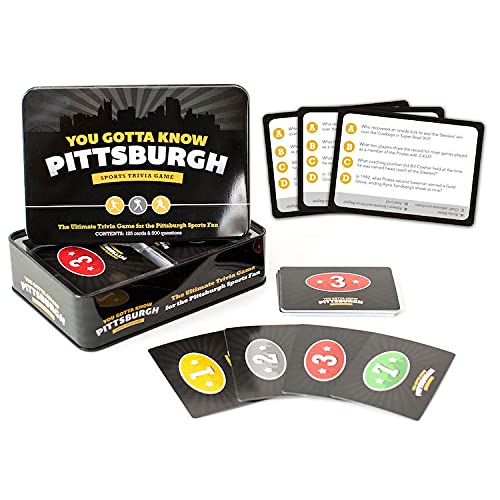 【中古】【未使用・未開封品】You Gotta Know Pittsburgh - スポーツトリビアゲーム|AJIMURA-SHOP