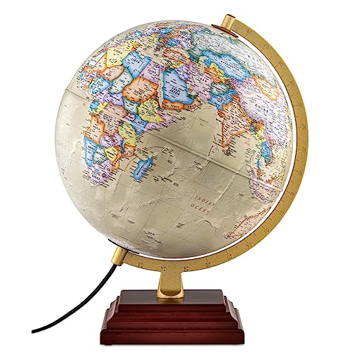 【中古】【未使用・未開封品】[ウェイ ポイントジオグラフィック]Waypoint Geographic Atlantic II Illuminated World Globe WP21014 [並行輸入品]