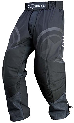 【中古】【未当てはめる・未開封品】GI Sportz Competition Glideペイントボールパンツ???黒いこと