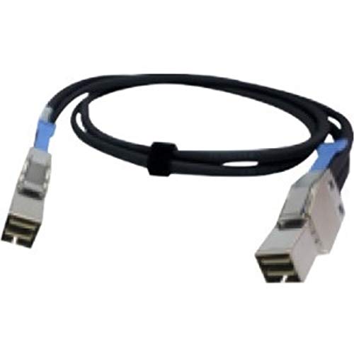 【中古】【未当てはめる・未開封品】QNAP CAB-SAS05M-8644 - SAS external cable - SAS 12Gbit/s - 4 x Mini SAS 固定ディスク (SFF-8644) (M) to 4 x Mini SAS 固定ディスク (SFF-8644) (M) - 1.6 フィート -