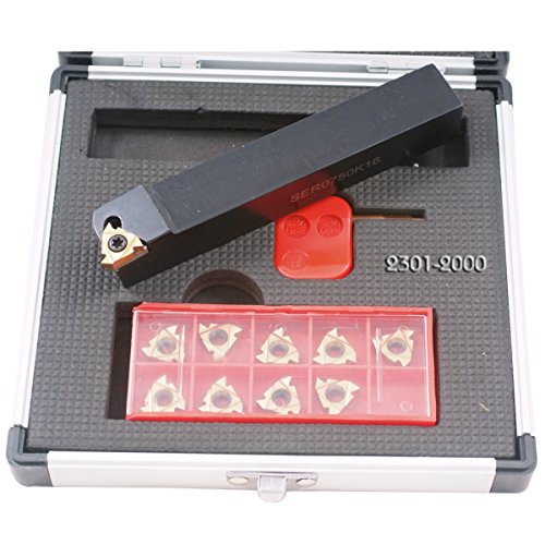 【中古】【未使用・未開封品】HHIP 外部インジケータブルスレッド ツールホルダーとインサートキット (様々なシャンクサイズ: 5/16インチ - 3/4インチ) 3/4\
