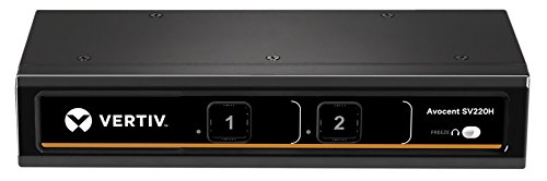 【中古】【未当て嵌める・未開封品】Avocent SV220H - KVM switch - 2 x KVM port(s) - 1 local user - desktop