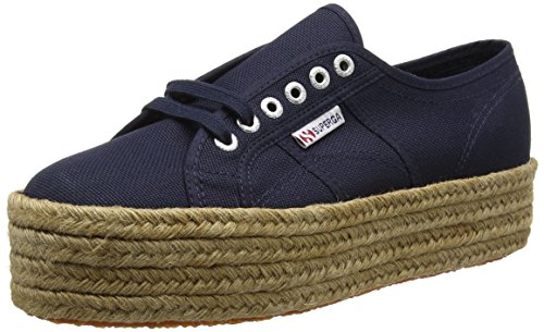 【中古】【未使用・未開封品】Superga レディース 2790 Cotropew 上質 キャンバス地 ズック US サイズ: 9.5 B(M) US Women / 8 D(M) US Men カラー: ブルー