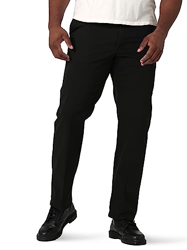 【中古】【未使用・未開封品】Lee Men's Big-Tall Performance Series Extreme Comfort Khaki Pant, Black, 50W x 32L画像