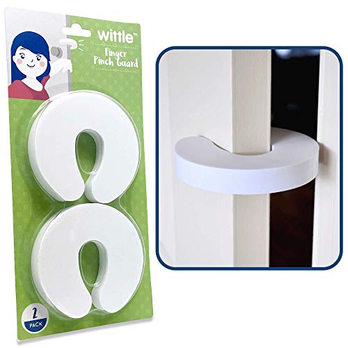 【中古】【未使用・未開封品】Wittle Finger Pinch Guard is a Soft, Flexible and Easy to Use Foam Door Stopper to Prevent Baby Finger Pinch Injuries, Stop Door From S|AJIMURA-SHOP