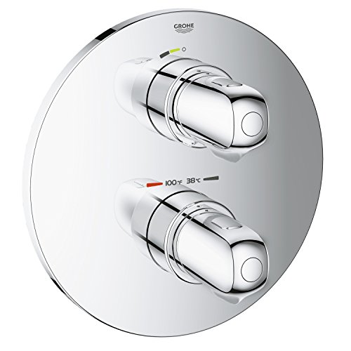 【中古】【未使用・未開封品】Grohe 19982000?GRT 1000新しいサーモスタットTrimsetシャワーキャップ