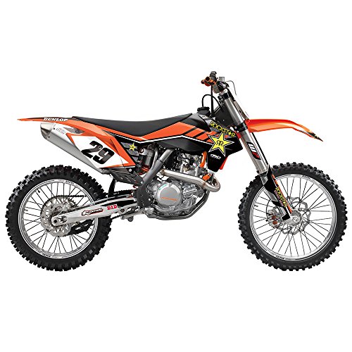 【中古】【未使用・未開封品】Factory Effex 19-07528 Rockstar コンプリート シュラウド/トリム/ローワーフォークグラフィックキット