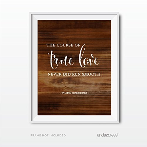 【中古】【未使用・未開封品】Andaz押しWedding Love Quote壁アート、素朴な木製印刷 8.5 x 11 Inch AP11519 11,081円