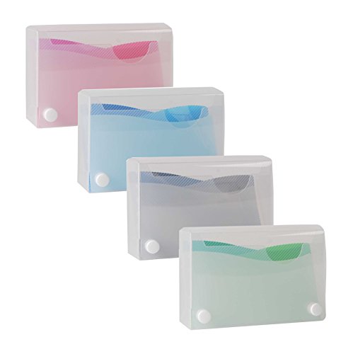 【中古】【未使用・未開封品】(ファイルゼック) Filexecインデックスカードケース Filexec Products Wave 3インチ x 5インチ 4個入り 50484-2028