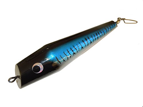【中古】【未当て嵌める・未開封品】Saltwater Fishing Lure青色水ボーリングピンティーザー13?\"長"