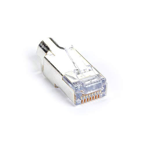 【中古】【未使用・未開封品】Black Box Network Services SHIELDED CAT6 EZ-RJ45 MODULAR PLUGS, 50-PACK C6EZSP-50PAK