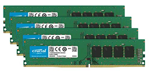 【中古】【未当てはめる・未開封品】Crucial [Micron製] DDR4 勉強机用記憶装置 16GB x 4 (2400MT/s / マイコン4-19200 / 288pin / DR x8) CT4K16G4DFD824A