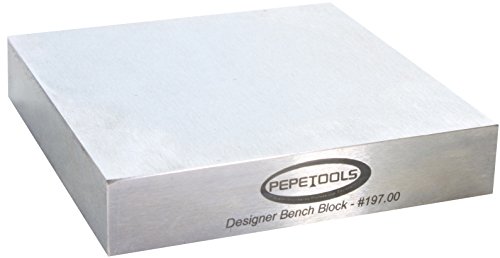 【中古】【未使用・未開封品】Pepetools デザイナー 4インチ X 4インチ X 3/4インチ ジュエラーズ スチールベンチブロック|AJIMURA-SHOP