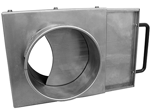 【中古】【未使用・未開封品】Nordfab Ducting 3240-1000-10000 QF マニュアルブラストゲート 直径10インチ 亜鉛メッキスチール
