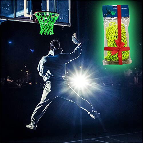 【中古】【未使用・未開封品】Mcnickグローin theダークアウトドアBasketball Net RimフープHeavy Duty