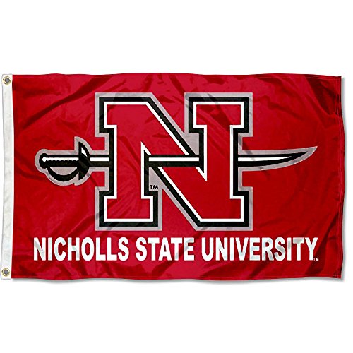 【中古】【未使用・未開封品】Nicholls State Colonels University Large Collegeフラグ
