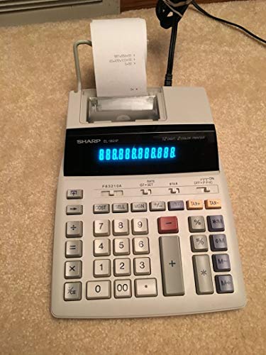 【中古】【未使用・未開封品】Sharp EL-1801P 2桁 2色シリアル印刷電卓｜AJIMURA-SHOP