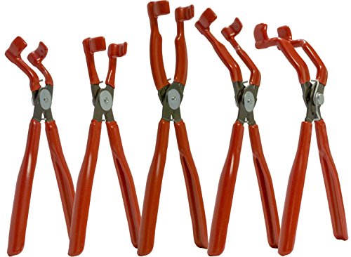 【中古】【未当て嵌める・未開封品】MAG-MATE PLS100Sスパークプラグブーツプライヤーセット（5個）、赤