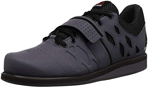 【中古】【未使用・未開封品】Reebok Men's Lifter Pr Cross-Trainer Shoe, Ash Grey/Black/White, 9.5 M US