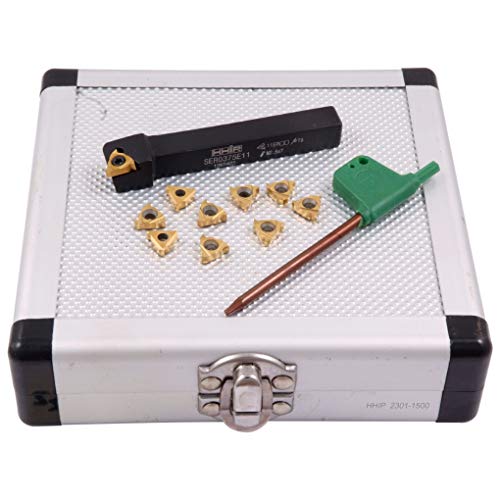 【中古】【未使用・未開封品】HHIP 外部インジケータブルスレッド ツールホルダーとインサートキット (様々なシャンクサイズ: 5/16インチ - 3/4インチ) 3/8\