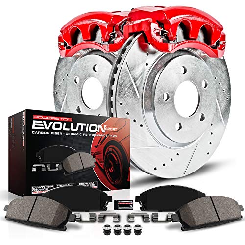 【中古】【未使用・未開封品】Power Stop KC719 Z23 Evolution スポーツブレーキキット キャリパー付き