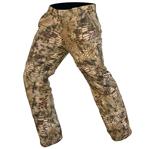 【中古】【未当て嵌める・未開封品】(XX-Large) - Kryptek Men\u0027s Vellus Insulated Fleece Pants Polyester Highlander Camo