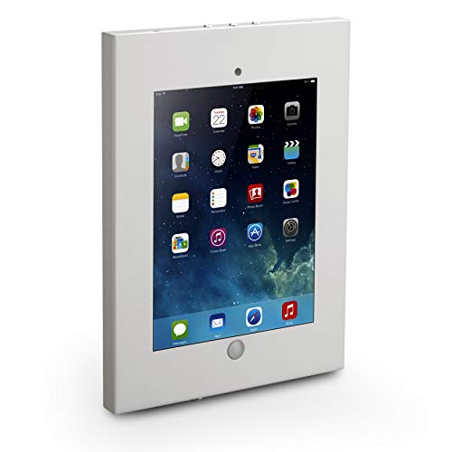 【中古】【未使用・未開封品】Pyle PSPADLKW08W 盗難防止タブレットセキュリティケースホルダー - 11インチ 金属製 高耐久 Vesa 壁取り付け タブレットキオスク ロックとキー