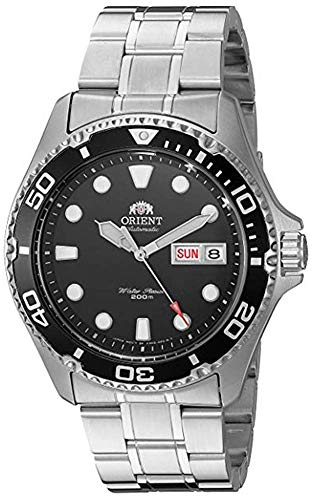 【中古】【未使用・未開封品】Orient # faa02004bメンズRay IIステンレススチールブラックダイヤル200?M Automatic Diver Watch|AJIMURA-SHOP