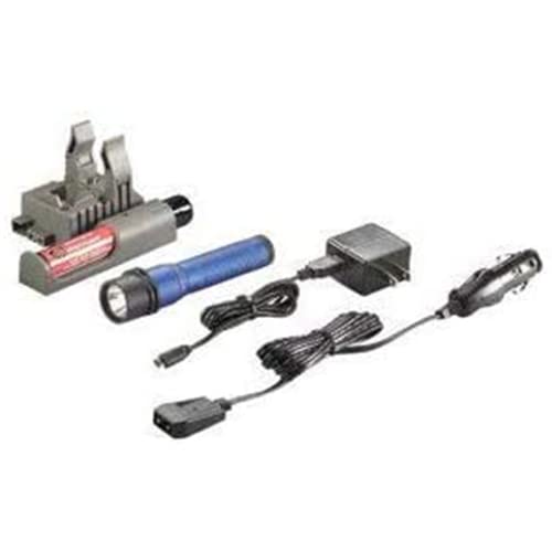 【中古】【未当て嵌める・未開封品】Streamlight SG74357 Strong C4 LED Flashlight Blue Piggyback by Streamlight