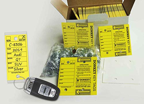 【中古】【未使用・未開封品】ドンキーキータグ セルフ保護 ラミネート(1箱250タグ入 メタルリング付)