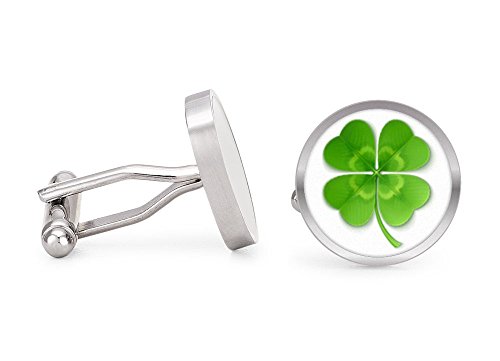 【中古】【未使用・未開封品】Lucky Clover Cufflinks