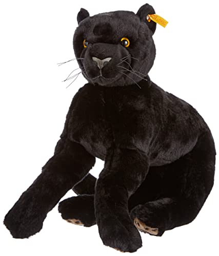 【中古】【未当て嵌める・未開封品】Steiffシュタイフ ダングリング 黒ヒョウ 40珊 (Nero Dangling Panther)